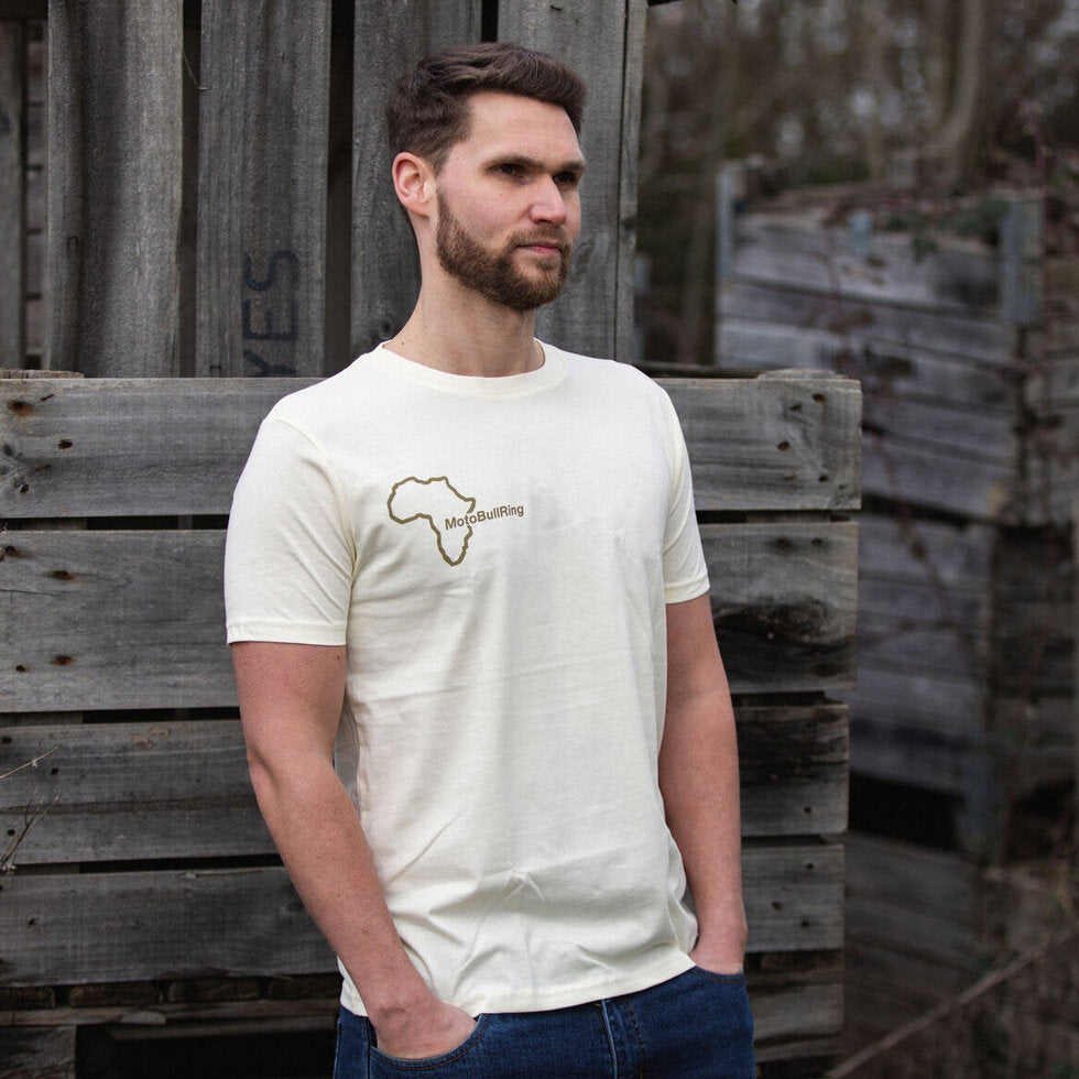 MotoBull Ring T-Shirt Ecru Cream