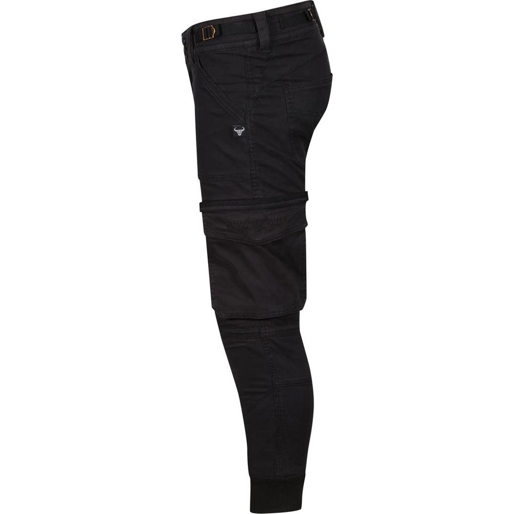 MotoBull Ryan Cargo Trouser Black
