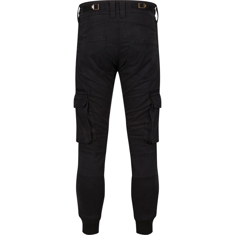 MotoBull Ryan Cargo Trouser Black
