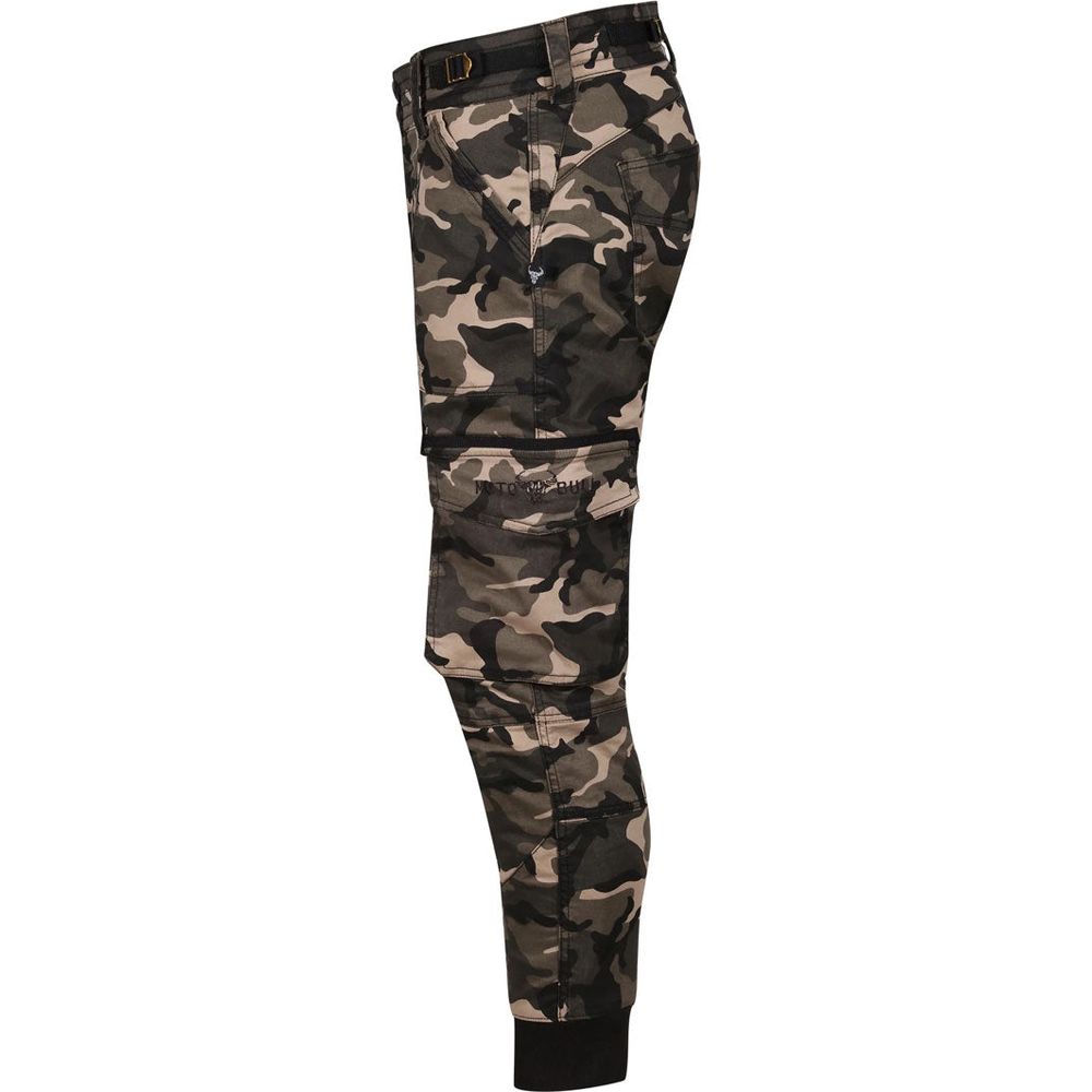 MotoBull Ryan Cargo Trouser Camo Green