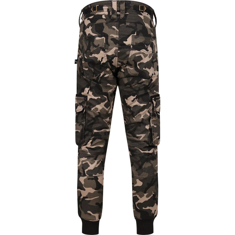 MotoBull Ryan Cargo Trouser Camo Green