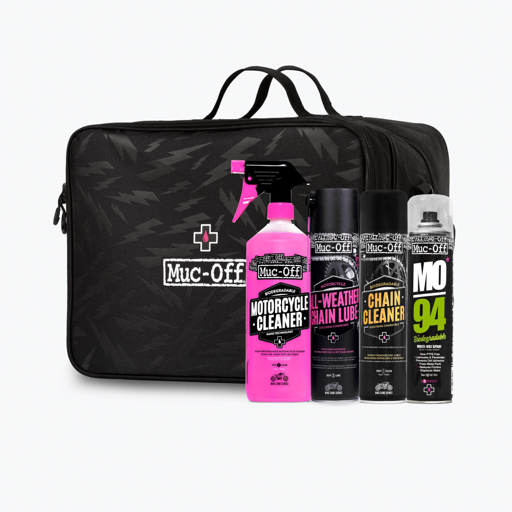 Muc-Off Moto Essentials Valet Kit FREE UK Delivery, FREE 365 Day Returns | Moto Central