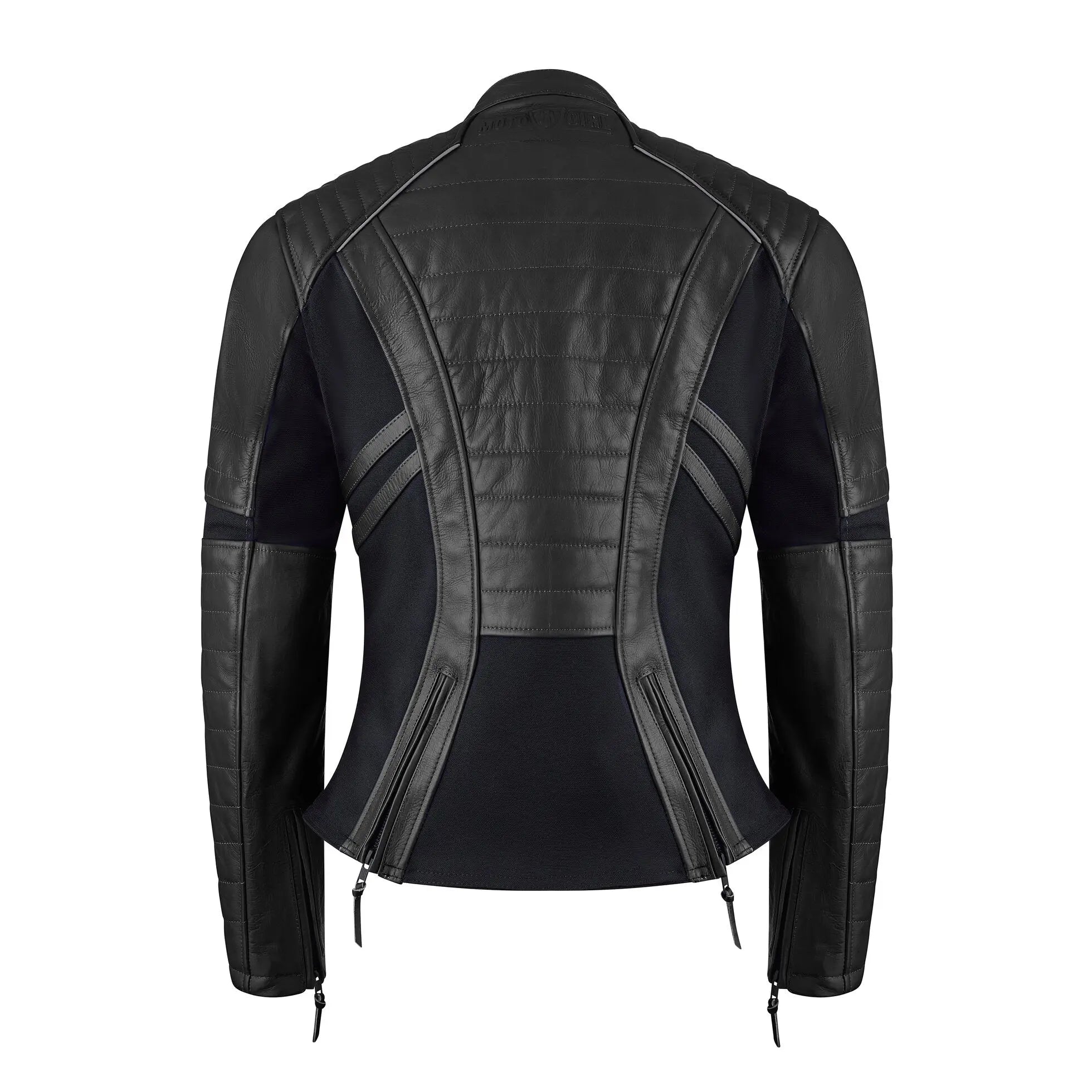 MotoGirl Amelia Ladies Leather Jacket Black FREE UK Delivery, FREE 365 Day Returns | Moto Central