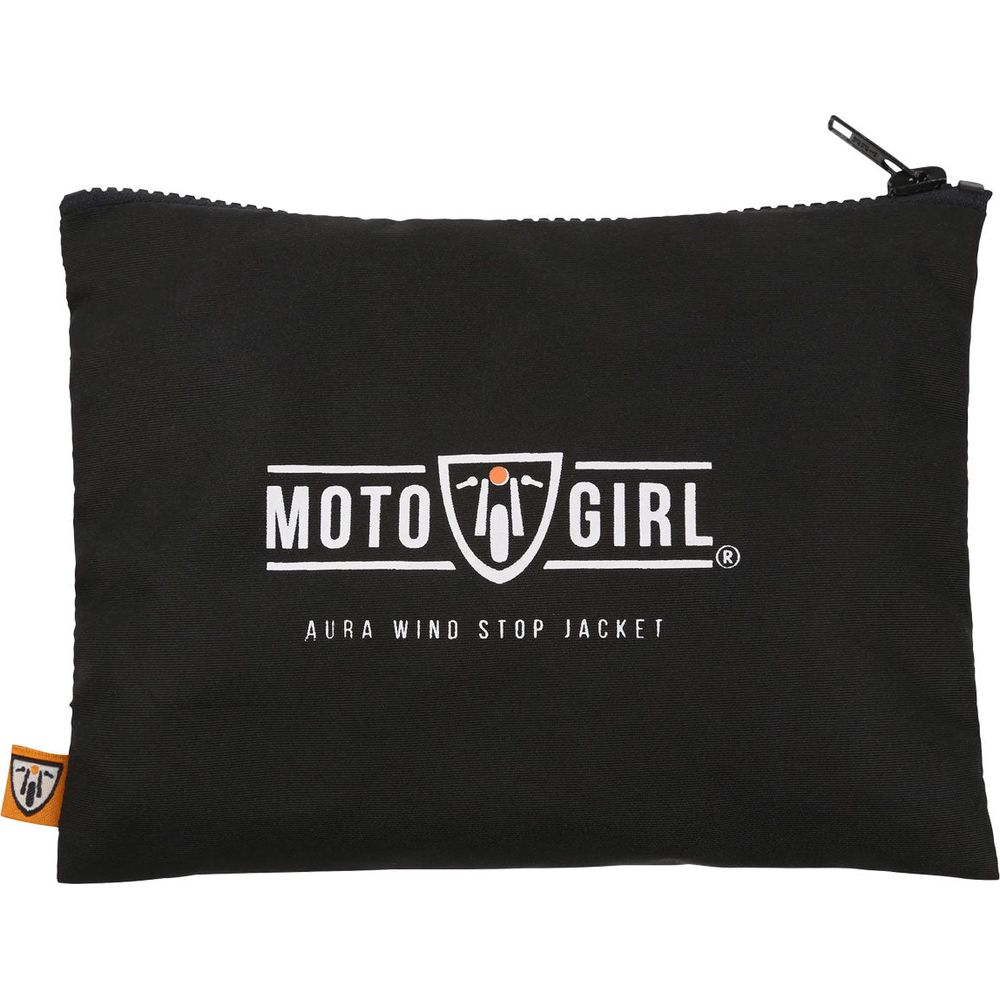 MotoGirl Aura Wind Stop Ladies Jacket Black