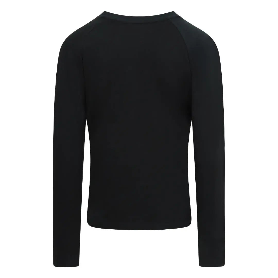 MotoGirl Classic Ladies Long Sleeves T-Shirt Black - FREE UK Shipping, FREE 365 Day Returns | Moto Central