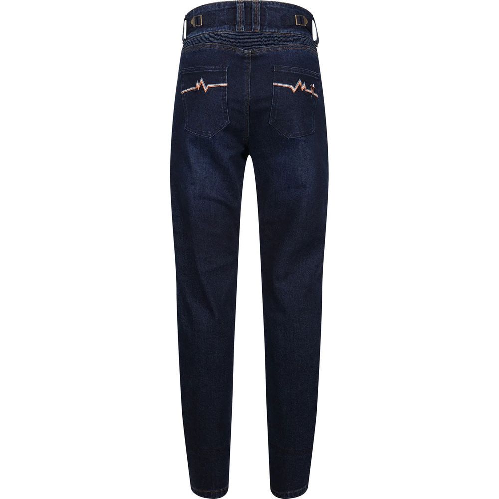 MotoGirl Ellie Ladies Jeans Blue