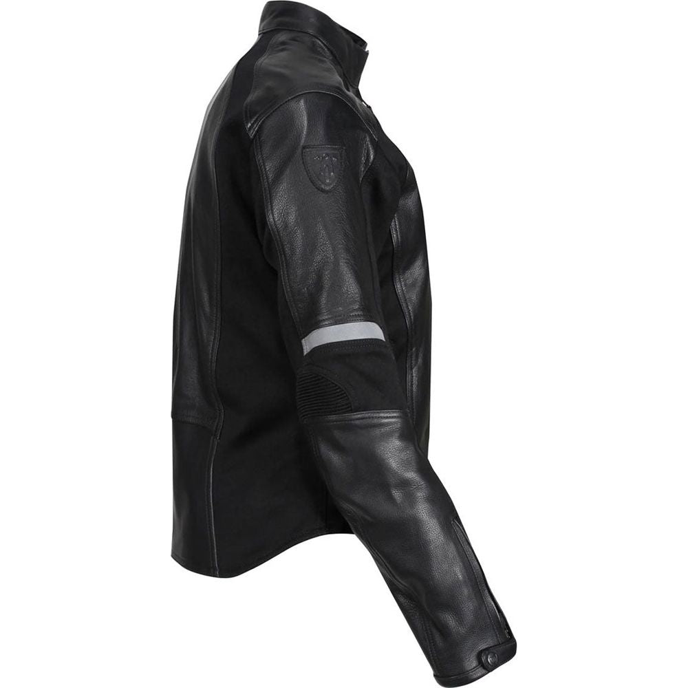 MotoGirl Fiona Ladies Leather Jacket Black