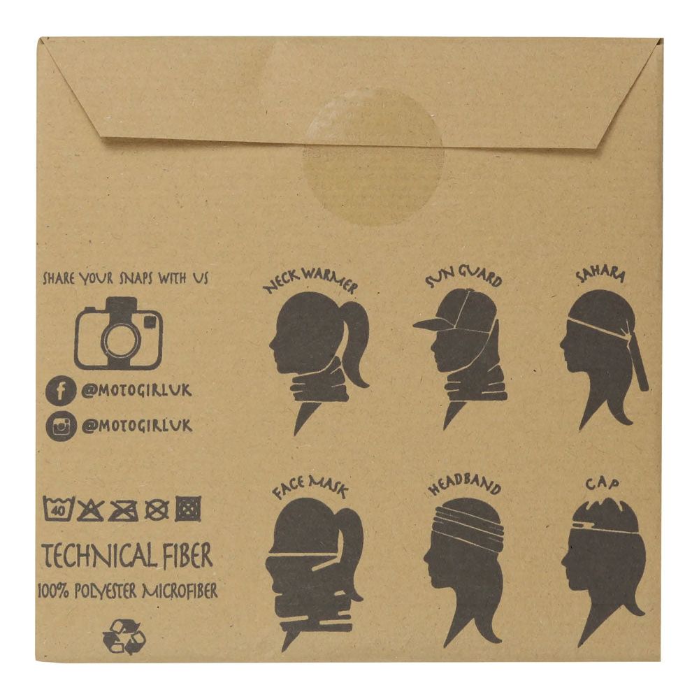 MotoGirl Ladies Bandana Black