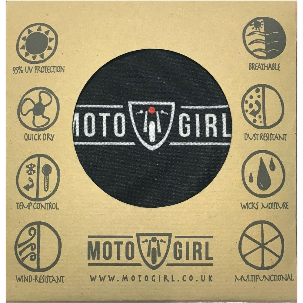 MotoGirl Ladies Bandana Black
