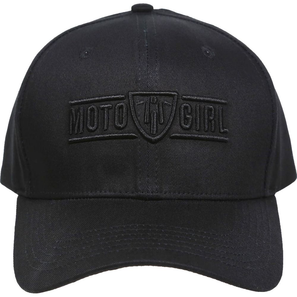 MotoGirl Ladies Logo Cap Black