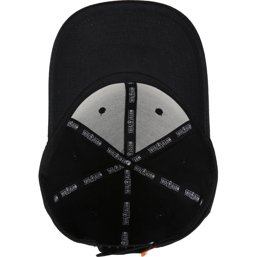 MotoGirl Ladies Logo Cap Black