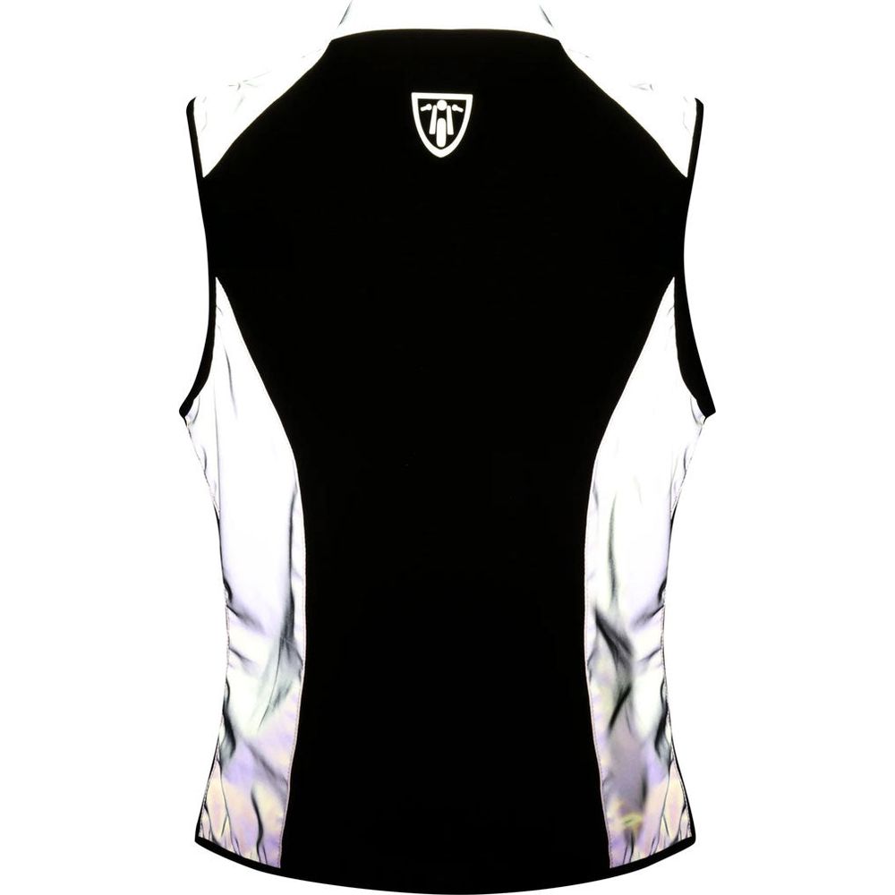 MotoGirl Ladies Reflect Gilet Silver