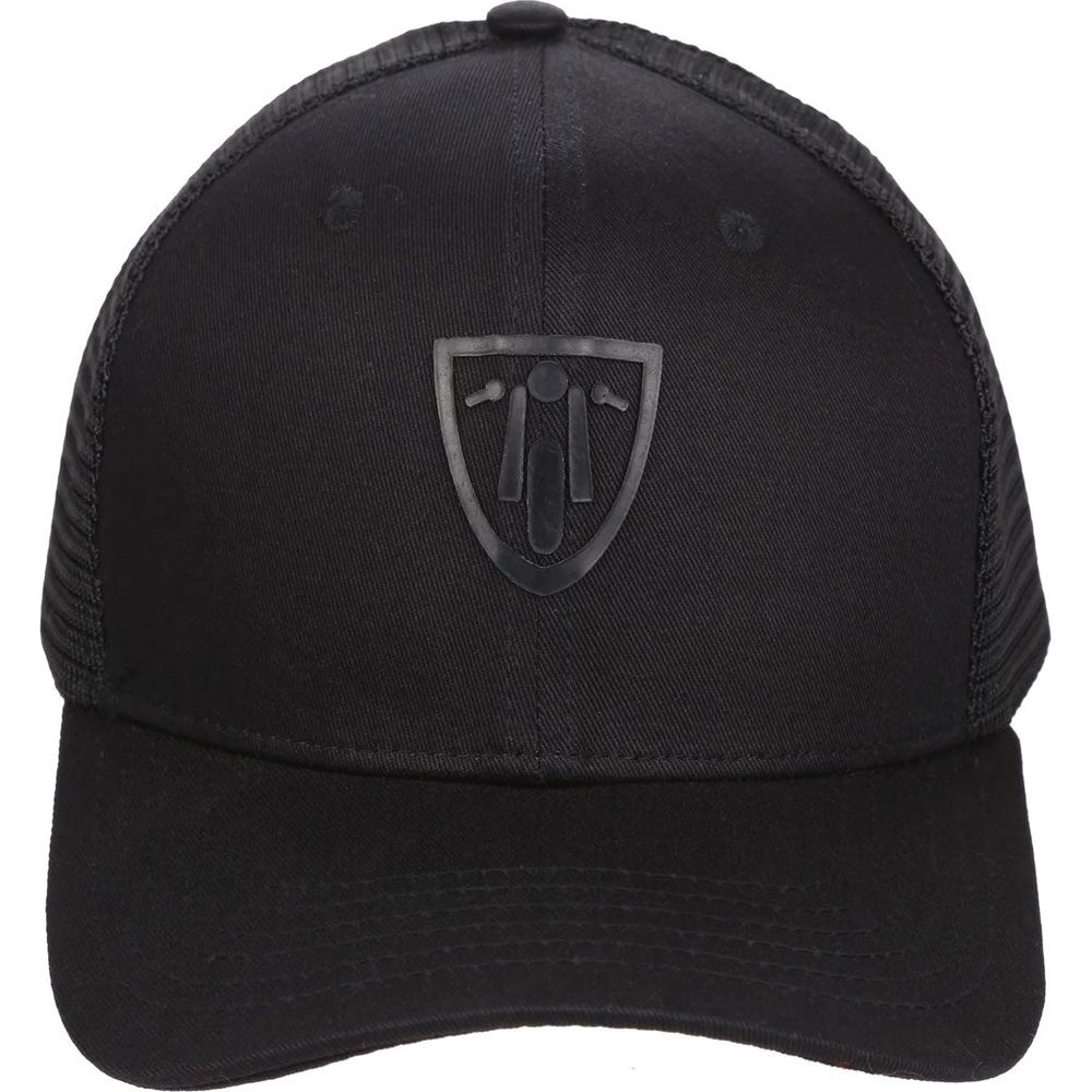MotoGirl Ladies Shield Cap Black