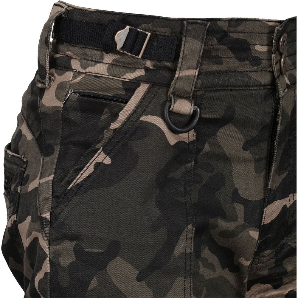 MotoGirl Lara Ladies Cargo Trouser Camo