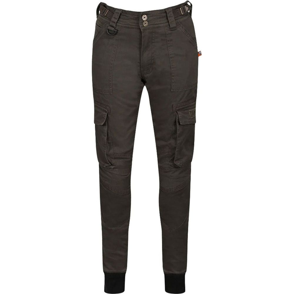 MotoGirl Lara Ladies Cargo Trouser Olive Green