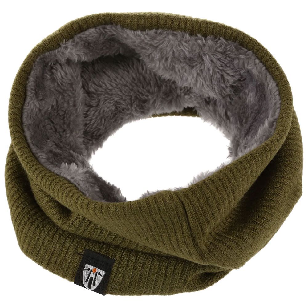 MotoGirl Original Ladies Neck Warmer Khaki Green