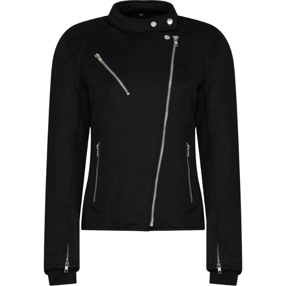 MotoGirl Sherrie Ladies Textile Jacket Black