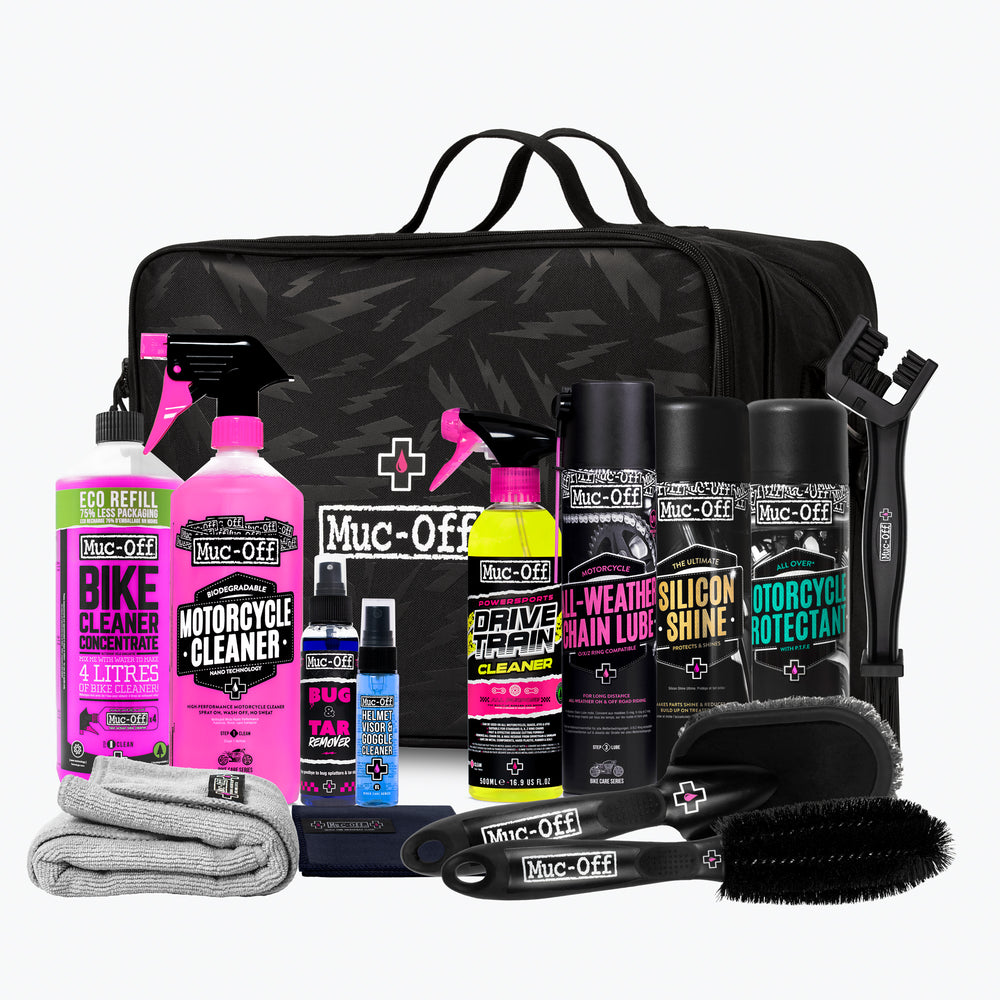 Muc-Off Moto Ultimate Valet Kit FREE UK Delivery, FREE 365 Day Returns | Moto Central