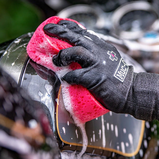 Muc-Off Expanding Microcell Washing Sponge Pink