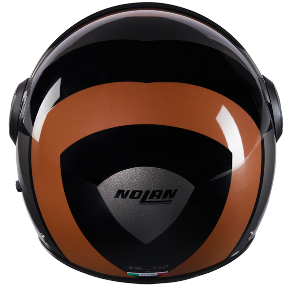 Nolan N21 Visor 06 Tangente Black / Orange / Grey FREE UK Delivery, FREE 365 Day Returns | Moto Central