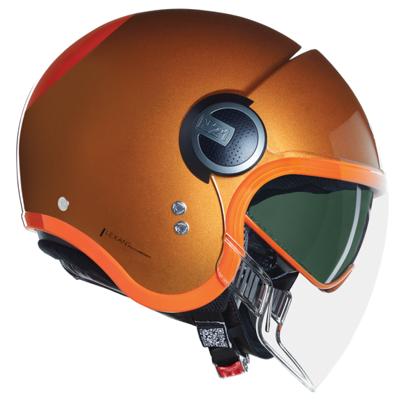 Nolan N21 Visor 06 Ocio Orange FREE UK Delivery, FREE 365 Day Returns | Moto Central
