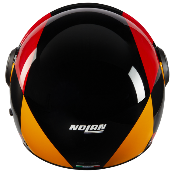 Nolan N21 Visor 06 Bicromo Red / Black FREE UK Delivery, FREE 365 Day Returns | Moto Central