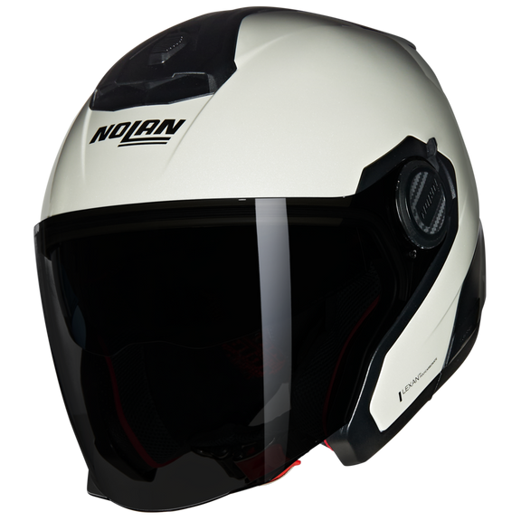 Nolan N40-5 06 Classico Nobile Pearl White / Black FREE UK Delivery, FREE 365 Day Returns | Moto Central