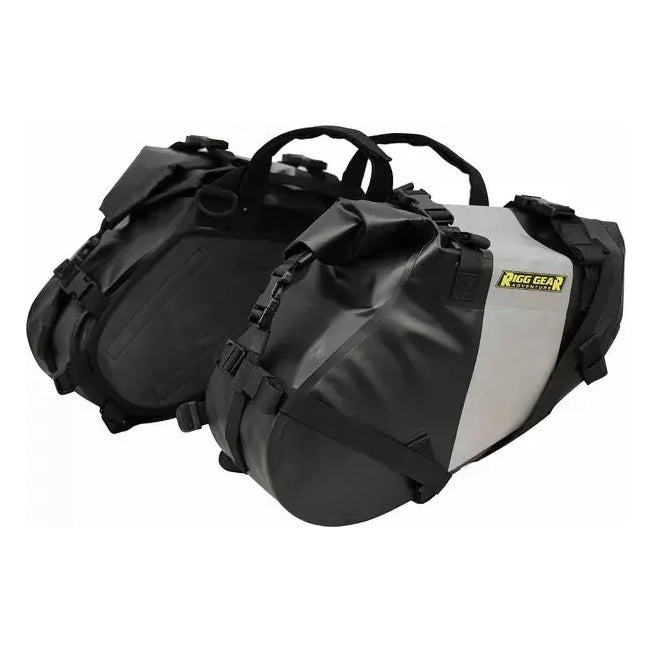 Nelson Rigg Dualsport Saddlebag Black / Grey – motorcycle saddlebags – pair view