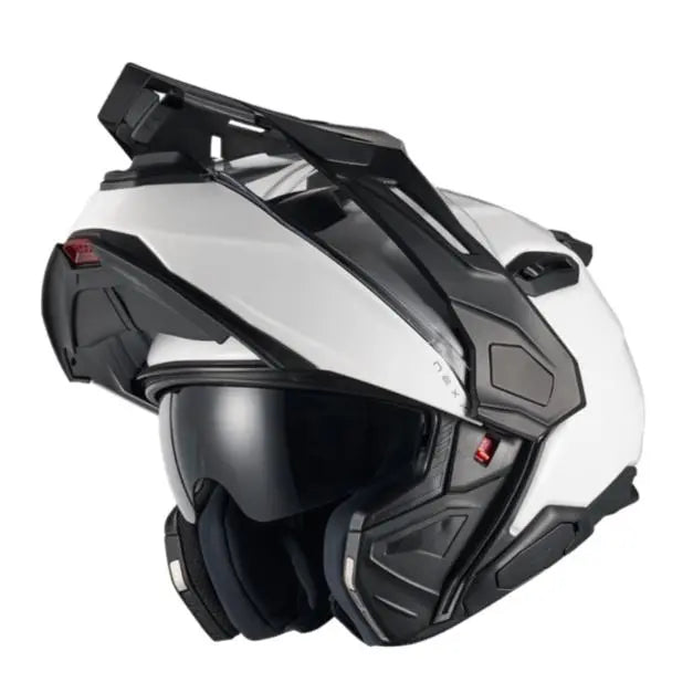 Nexx X.Lifecountry Plain Adventure Helmet White - FREE UK Shipping, FREE 365 Day Returns | Moto Central