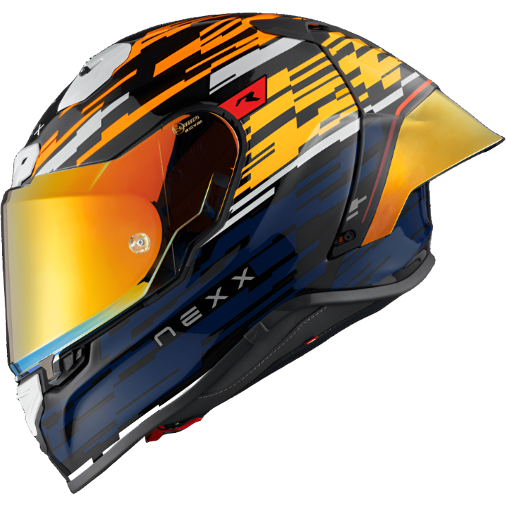 Nexx X.R3R Glitch Racer Orange / Blue