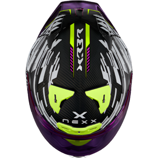 Nexx X.R3R Glitch Racer White / Neon