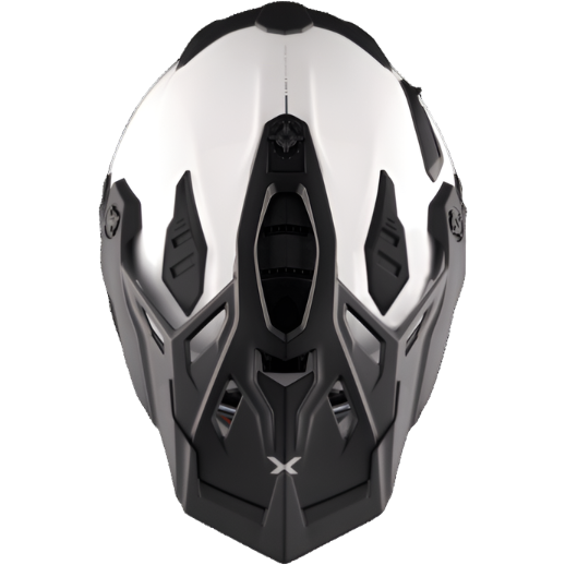 Nexx X.WED3 Plain Adventure Pearl White