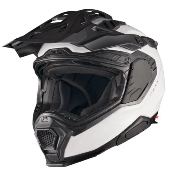 Nexx X.WED3 Plain Adventure Helmet White - FREE UK Shipping, FREE 365 Day Returns | Moto Central