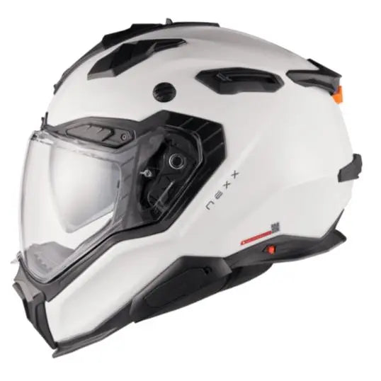 Nexx X.WED3 Plain Adventure Helmet White - FREE UK Shipping, FREE 365 Day Returns | Moto Central
