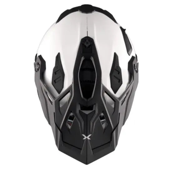 Nexx X.WED3 Plain Adventure Helmet White - FREE UK Shipping, FREE 365 Day Returns | Moto Central
