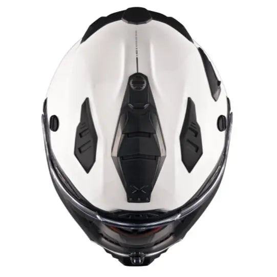 Nexx X.WED3 Plain Adventure Helmet White - FREE UK Shipping, FREE 365 Day Returns | Moto Central