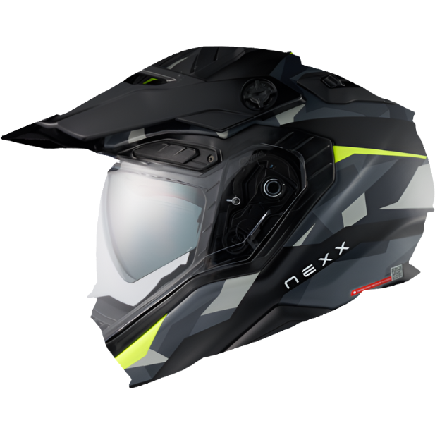 Nexx X.WED3 Trailmania Adventure Matt Grey / Neon