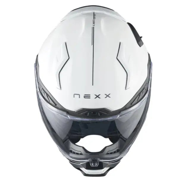 Nexx X.WST3 Plain Full Face Helmet White - FREE UK Shipping, FREE 365 Day Returns | Moto Central