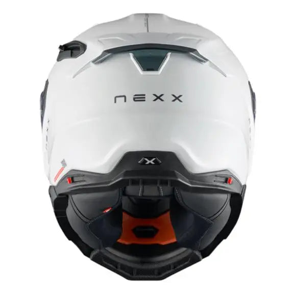 Nexx X.WST3 Plain Full Face Helmet White - FREE UK Shipping, FREE 365 Day Returns | Moto Central
