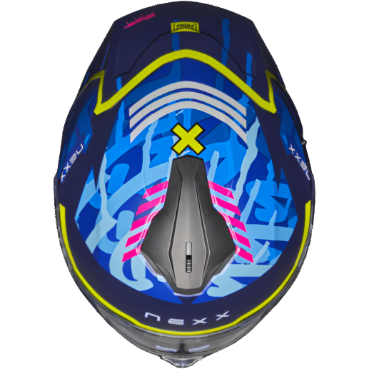 Nexx Y.100R Urbangram Matt Indigo Blue