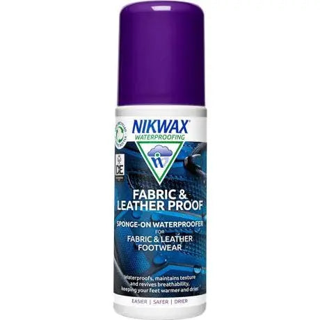 Nikwax Fabric / Leather Sponge-On Single - 125ml FREE UK Delivery, FREE 365 Day Returns | Moto Central