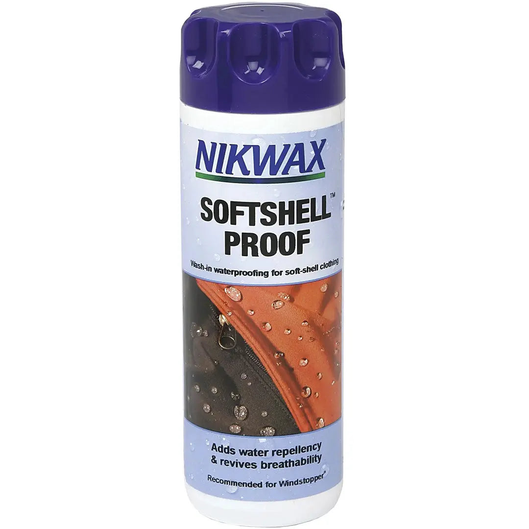 Nikwax Softshell Proof Single - 300ml FREE UK Delivery, FREE 365 Day Returns | Moto Central
