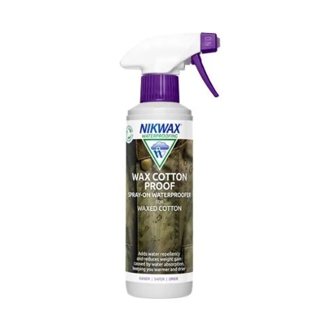 Nikwax Wax Cotton Proof Single Clear - 300ml FREE UK Delivery, FREE 365 Day Returns | Moto Central