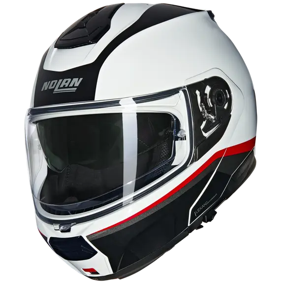 Nolan N100-6 Incognito Modular Black / White / Red