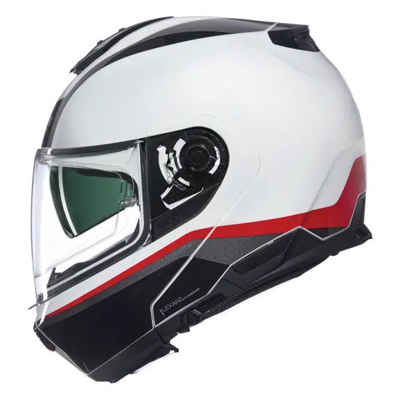 Nolan N100-6 Incognito Modular Black / White / Red