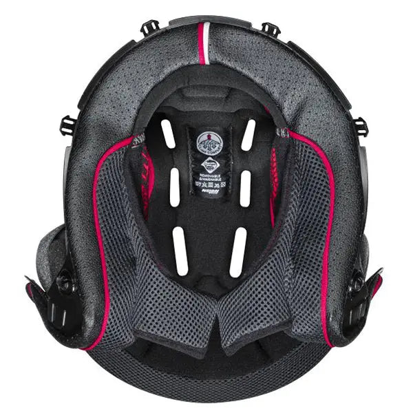 Nolan N40-5 GT Helmet Interior Black / Red FREE UK Delivery, FREE 365 Day Returns | Moto Central