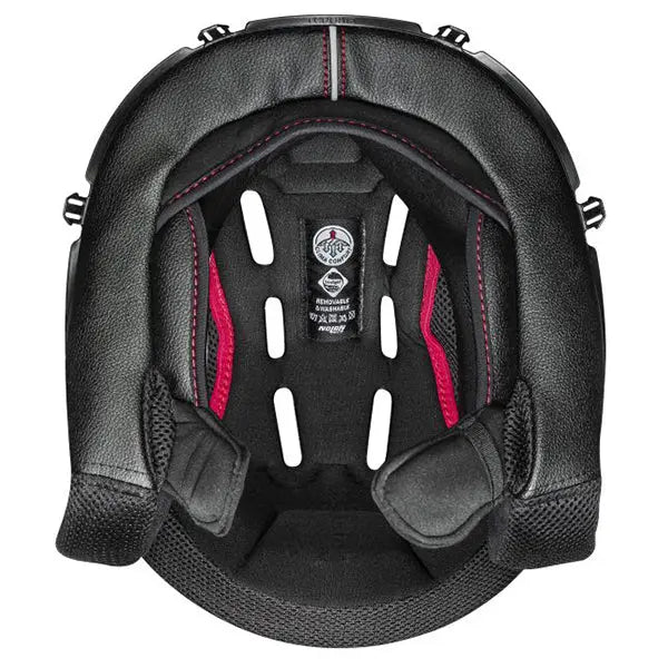 Nolan N90-3 Helmet Interior Black / Red FREE UK Delivery, FREE 365 Day Returns | Moto Central