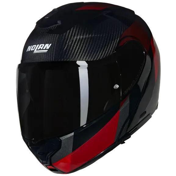 Nolan X-1005 Ultra Carbon Sportivo Modular Carbon / Red / Grey