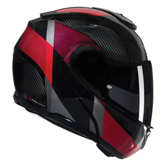 Nolan X-1005 Ultra Carbon Sportivo Modular Carbon / Red / Grey