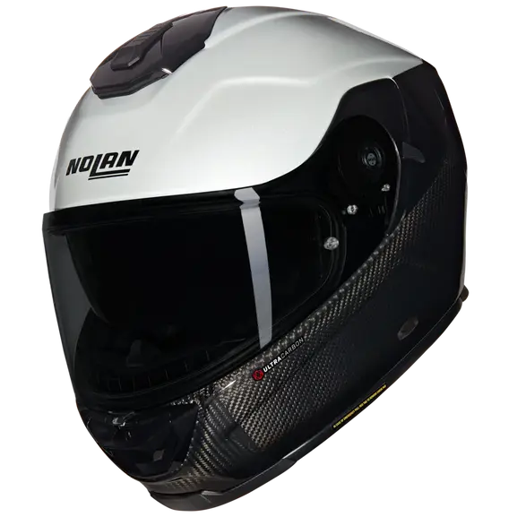 Nolan X-903 Ultra Carbon Verniciatura Speciale Carbon / Pearl White
